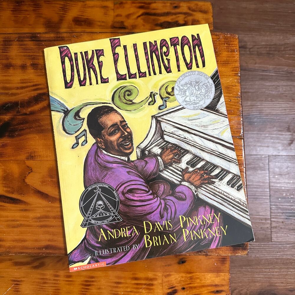 Vintage 1999 Scholastic Duke Ellington (Pianist) Educational Paperback Book